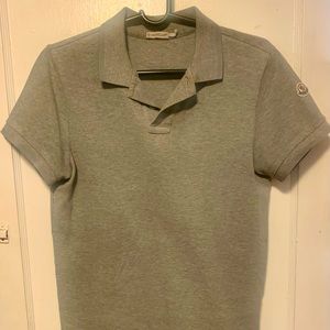 Grey polo shirt small